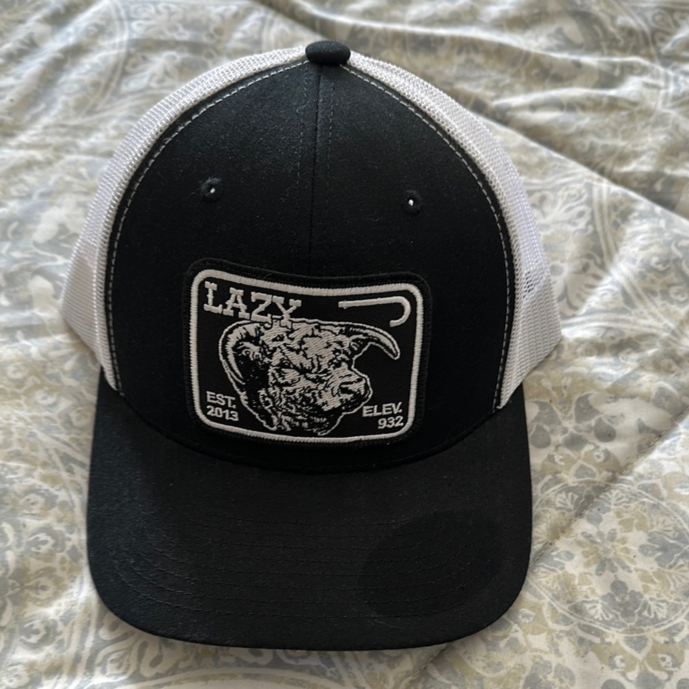 Black and White Trucker Hat